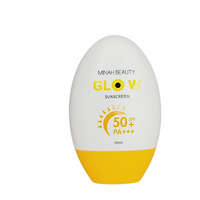 Glow sunscreen