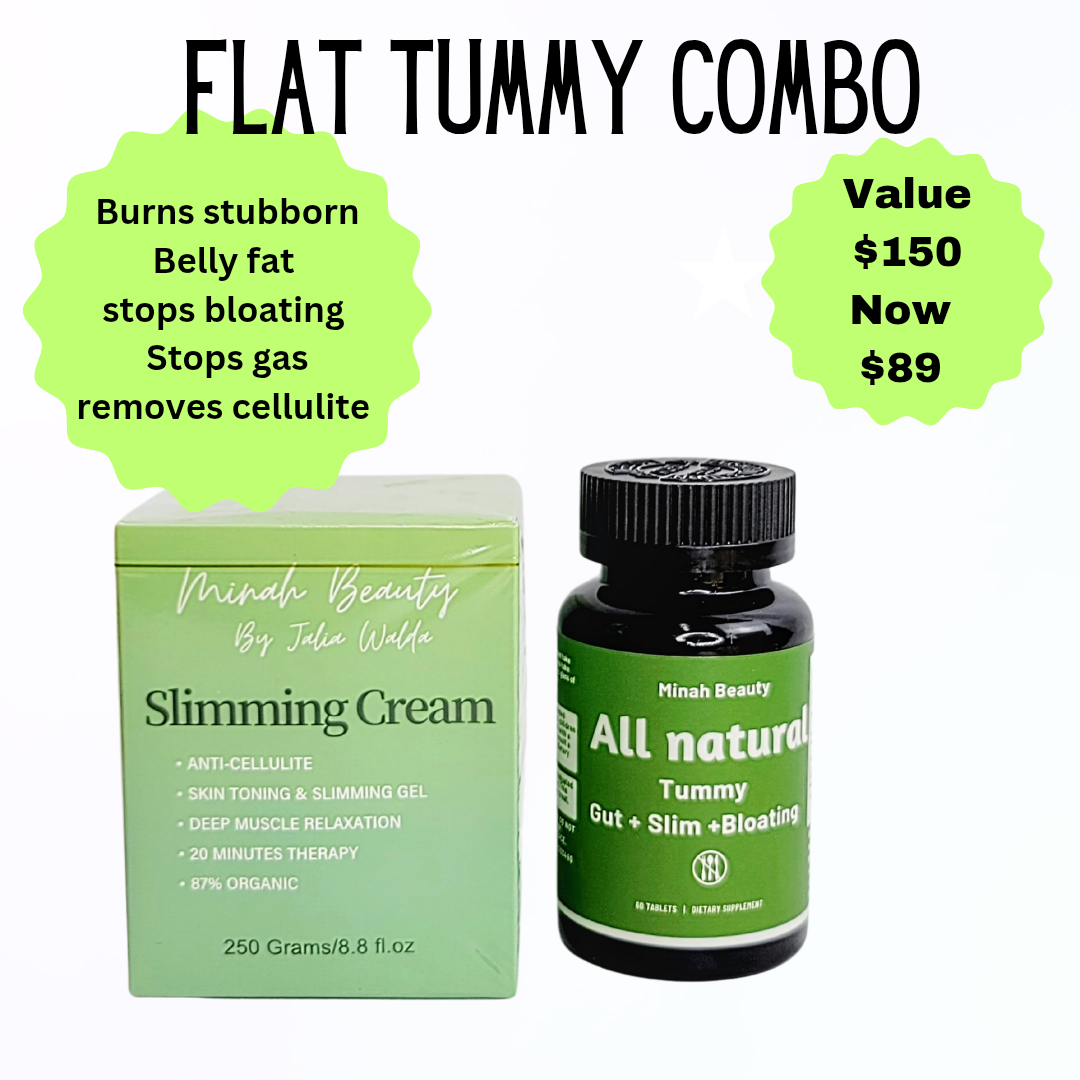 Flatter tummy with pills